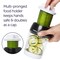 Mandoline Slicer Spiralizer Vegetable Slicer - Vegetable Chopper Onion Chopper Food Chopper Vegetable Spiralizer Mandoline Slicer Cutter Chopper and Grater Slicer Zucchini Spaghetti Maker